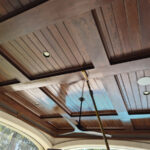 Ceiling cleasn and stain renovation
