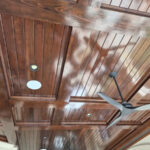 Ceiling cleasn and stain renovation