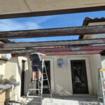 Ceiling cleasn and stain renovation
