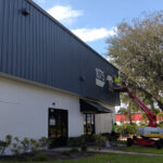 exterior paint warehouse complex