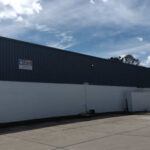exterior paint warehouse complex